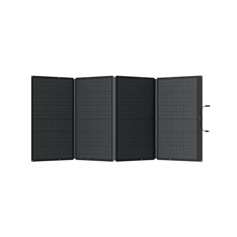 mobile solar panels: the 400w solar panel folding technology on display
