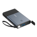 Anker Portable Power Bank top view with light on