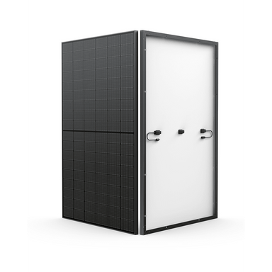 EcoFlow 400W Rigid Solar Panel front and back view