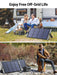 Experience Off-Grid Bliss - Images of People Enjoying Free Life Powered by UGreen Solar Panels