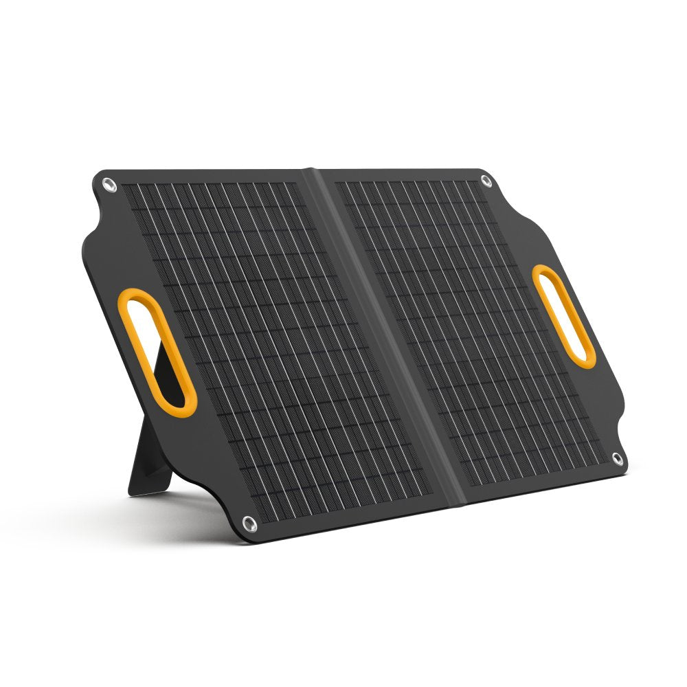 Powerness S40 Solar Panel: Front angle view showcasing the panel and convenient carry handle. RV Solar Panel Kit