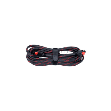 red and black 25 foot solar panel to generator extension cable Lion Energy