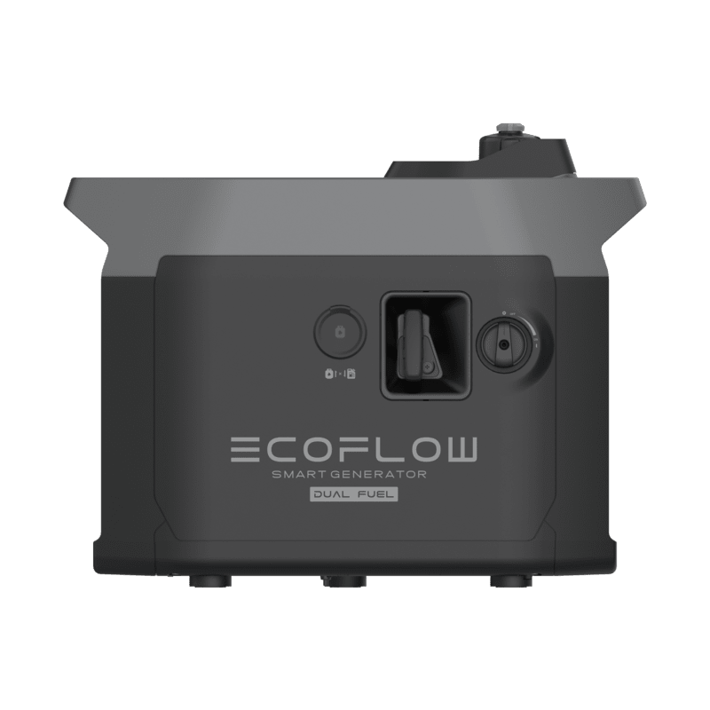 ecoflow smart generator dual fuel  side view