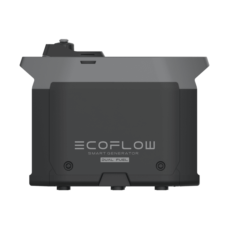 ecoflow dual fuel smart generator side view 