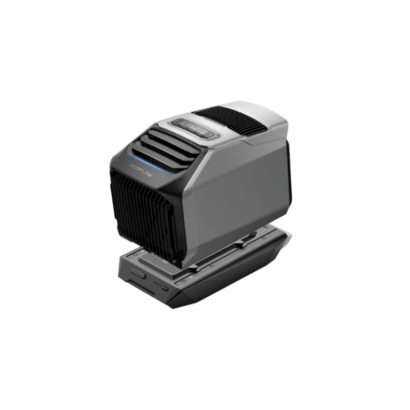EcoFlow Wave 2 Portable Air Conditioner and Heater: Unit with optional add-on battery (sold separately) for extended usage